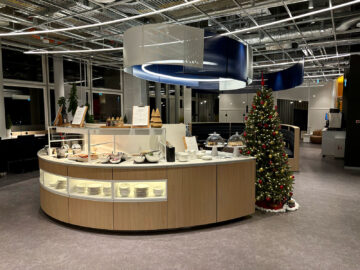 Lufthansa Business Lounge Stuttgart Buffet Speisen