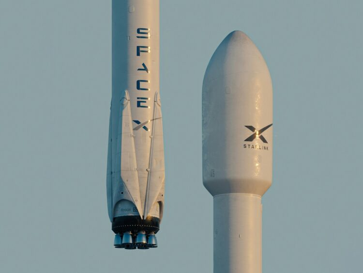 Spacex Starlink Rakete Unsplash