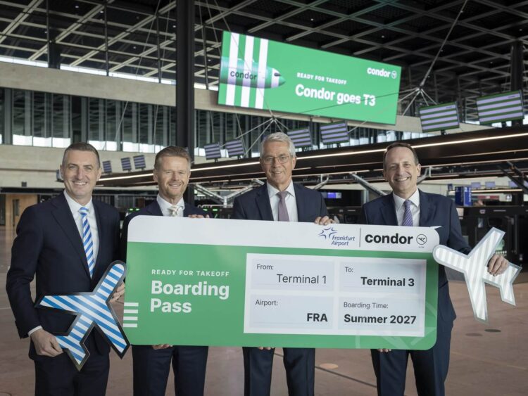 Condor Flughafen Frankfurt Terminal 3 Bekanntgabe Copyright