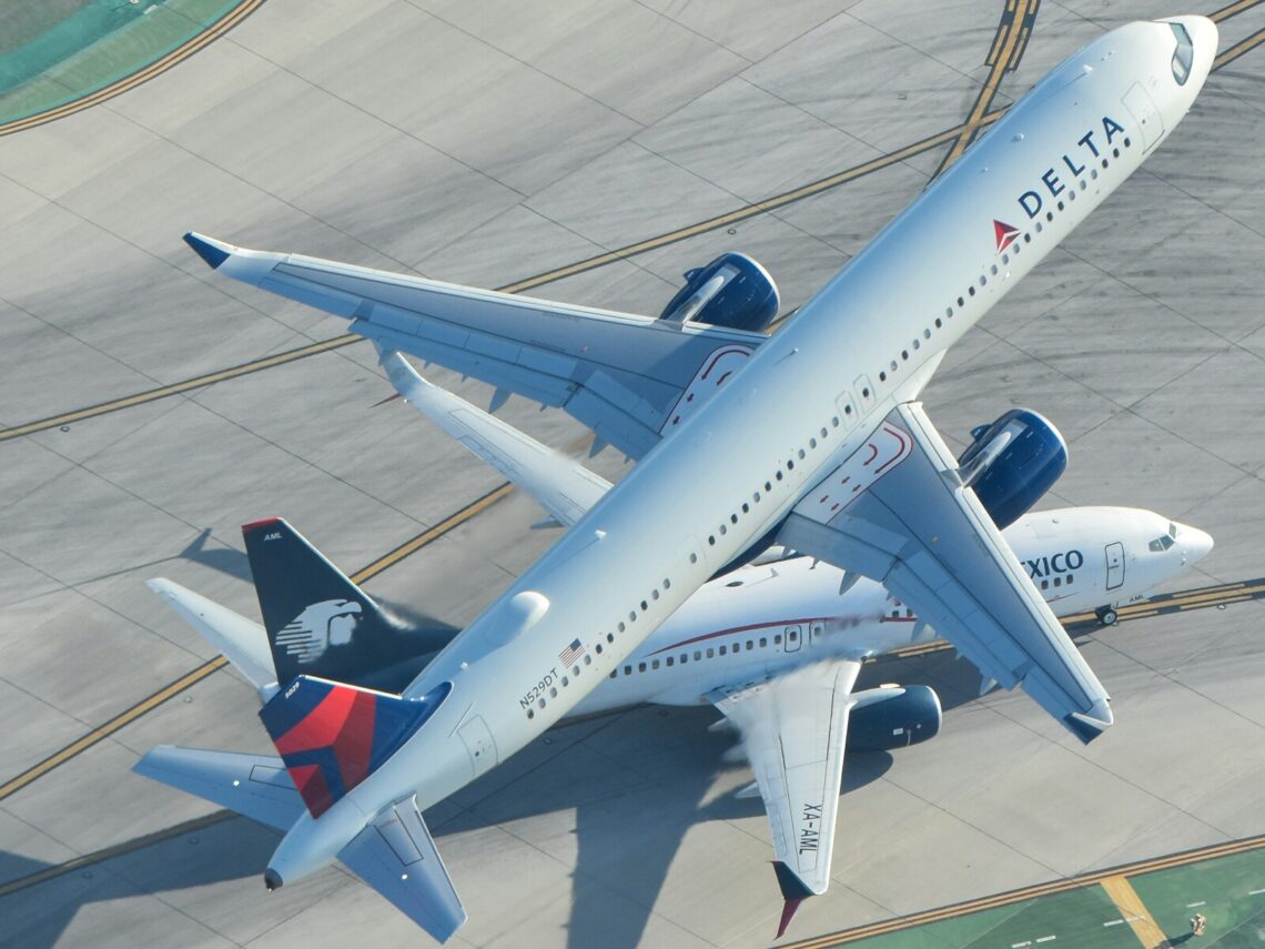 Delta Aeromexico Flugzeug Unsplash
