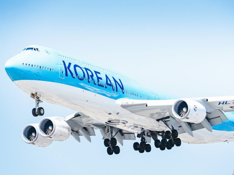 Korean Air Boeing 747 8 Unsplash