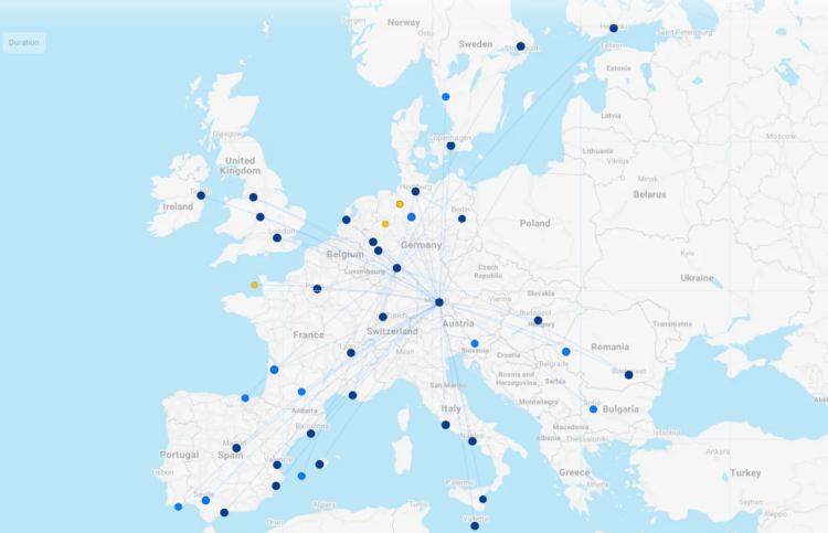 Lufthansa City Airlines Streckennetz Flightconnections Juli 2026