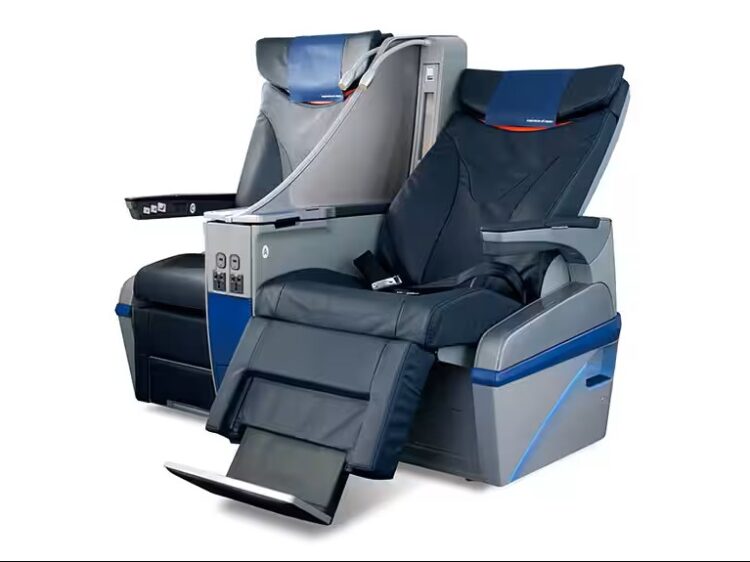 All Nippon Airways Ana Boeing 777 200 Business Class Sitz