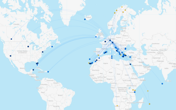 Discover Airlines Streckennetz Flightconnections Juni 2026