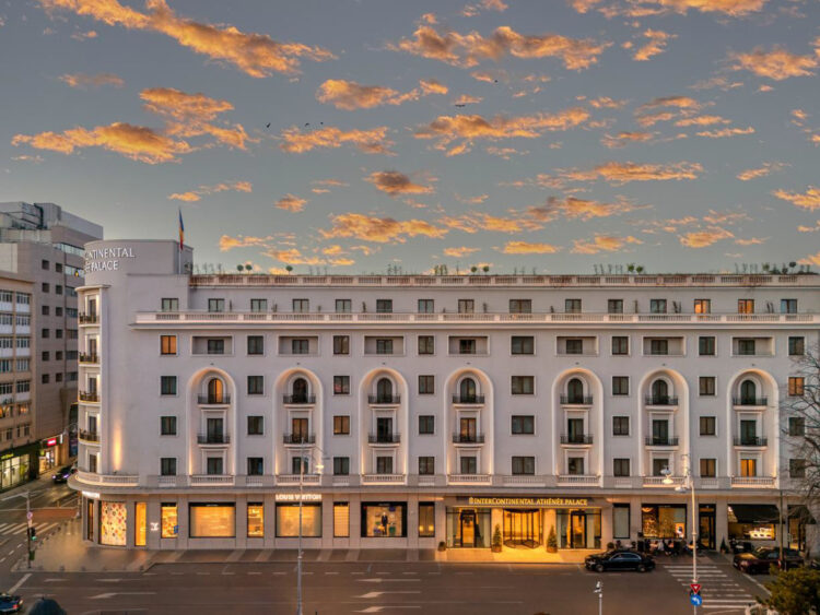 Intercontinental Athenee Palace Bucharest Gebaeude Copyright