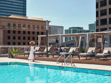 Intercontinental Los Angeles Downtown Pool Copyright