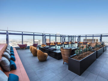 Intercontinental Los Angeles Downtown Roopftop Bar Copyright