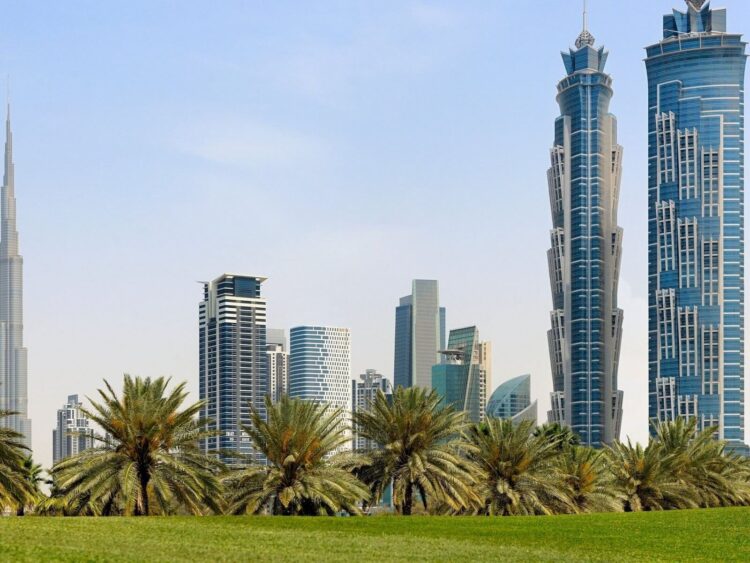 Jw Marriott Marquis Hotel Dubai Fassade Copyright