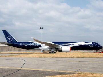 Lufthansa Flugzeug Airbus A350 1000 Jubilaeumsflotte Copyright
