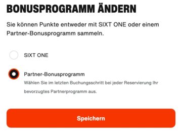Sixt One Bonusprogramm Sammel Praeferenz