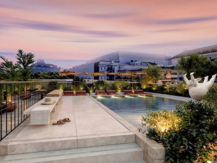 Thompson Seville Pool Rooftop Copyright
