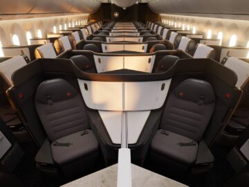 Air Canada Boeing 787 10 Signature Class Kabine Copyright