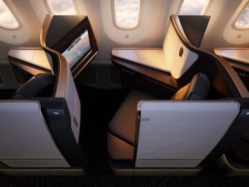 Air Canada Boeing 787 10 Signature Class Sitz Oben Copyright