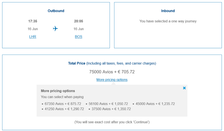 British Airways Club Praemienflug British Airways First Class London Boston Nebenreisezeit