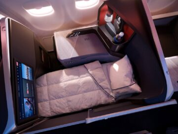 Delta Airlines Airbus A330 One Suites Bett Copyright