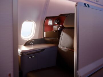 Delta Airlines Airbus A330 One Suites Sitz Fenster Copyright