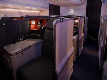Delta Airlines Airbus A330 One Suites Sitz Mitte Copyright