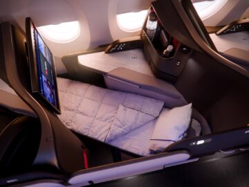 Delta Airlines Airbus A350 1000 One Suites Bett Copyright