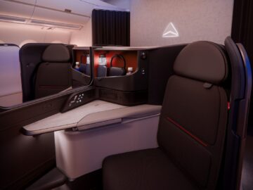 Delta Airlines Airbus A350 1000 One Suites Sitz Copyright