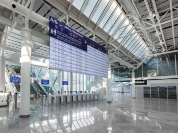 Flughafen Muenchen Pier 1 Abflugbereich Copyright