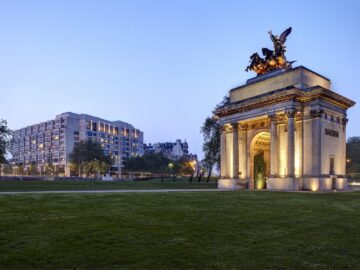 Intercontinental London Park Lane Fassade Wellington Arch Copyright