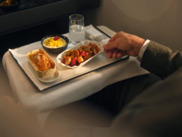 Lufthansa Project Fox Business Class Currywurst Copyright
