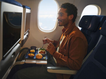 Lufthansa Project Fox Economy Class Essen Copyright