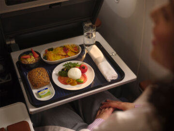 Lufthansa Project Fox Premium Economy Speisen Copyright