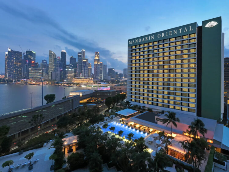 Mandarin Oriental Singapore Hotel Copyright