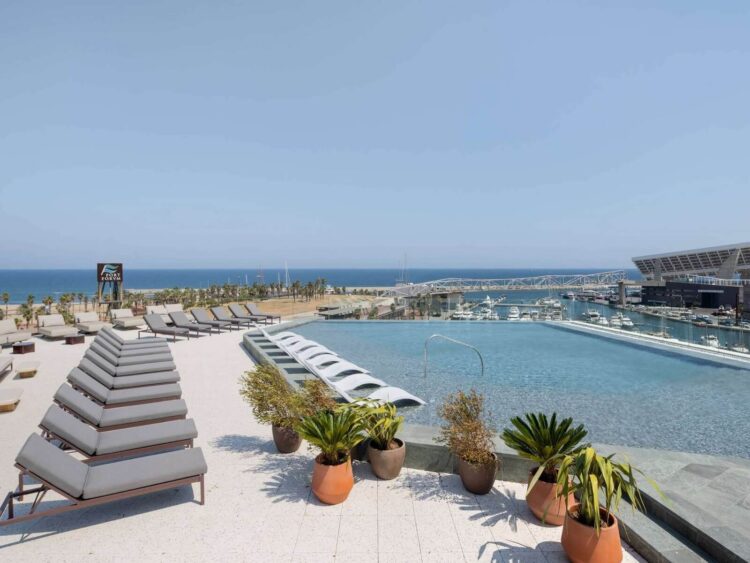 Sls Barcelona Infinity Pool Copyright