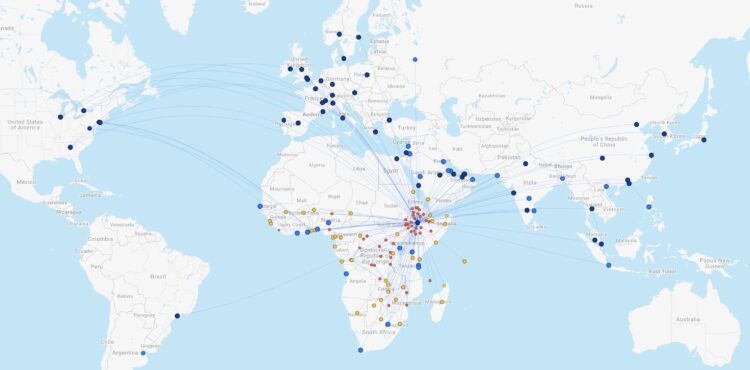 Ethiopian Airlines Streckennetz Mai 2026 Flightconnections Copyright