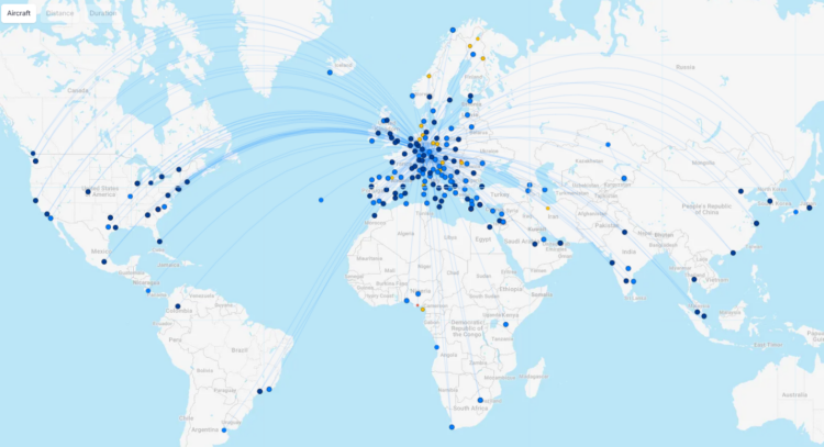 Lufthansa Streckennetz Flightconnections Juni 2026