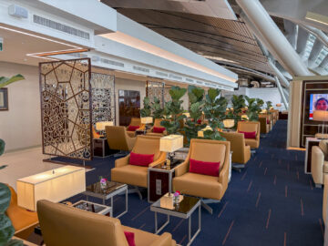 Emirates Lounge Bangkok Sitz Moeglichkeiten