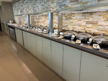 Emirates Lounge Bangkok Speise Buffet