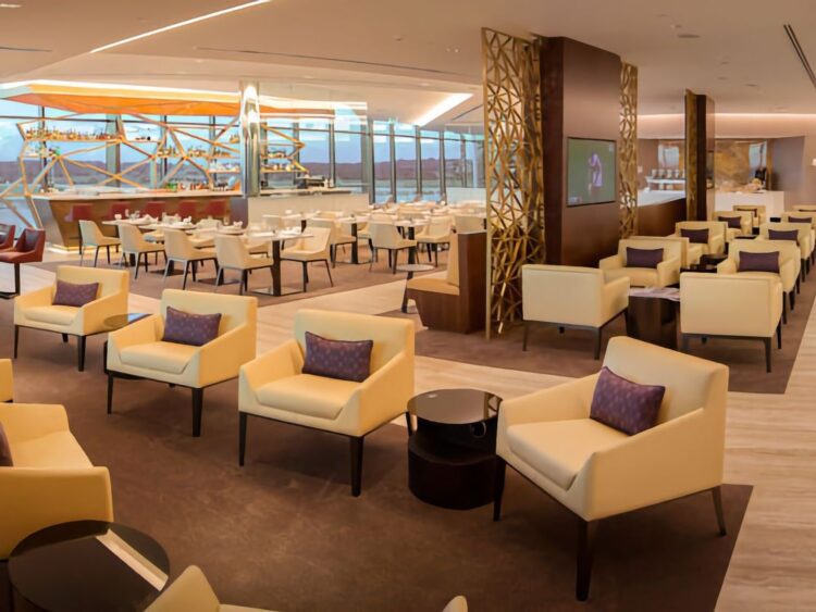 Etihad Airways Lounge Melbourne Sitzbereiche Copyright
