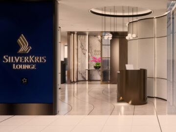Singapore Airlines Silverkris Lounge Melbourne Eingang Copyright