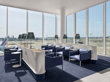 Air France Lounge London Heathrow Fensterfront Copyright
