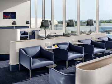 Air France Lounge London Heathrow Sessel Copyright