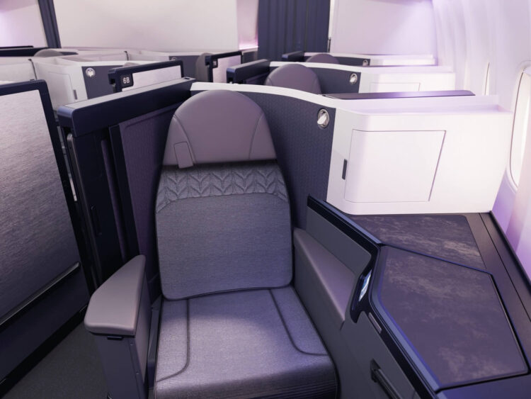 Air New Zealand Boeing 777 300 Business Premier Sitz Retrofit Copyright