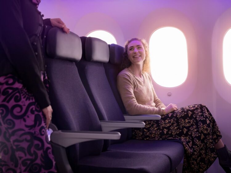 Air New Zealand Boeing 777 300 Economy Retrofit Economy