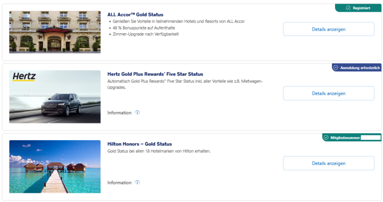 American Express Platinum All Accor Gold Status