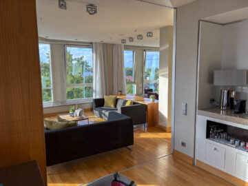 Intercontinental Berlin Prestige Corner Suite Wohnzimmer