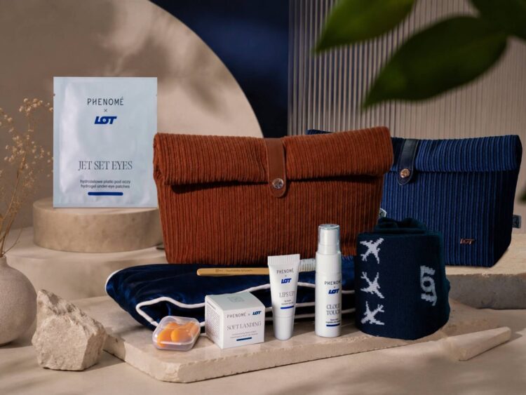 Lot Polish Airlines Business Class Neue Amenity Kits Beidelot Polish Airlines