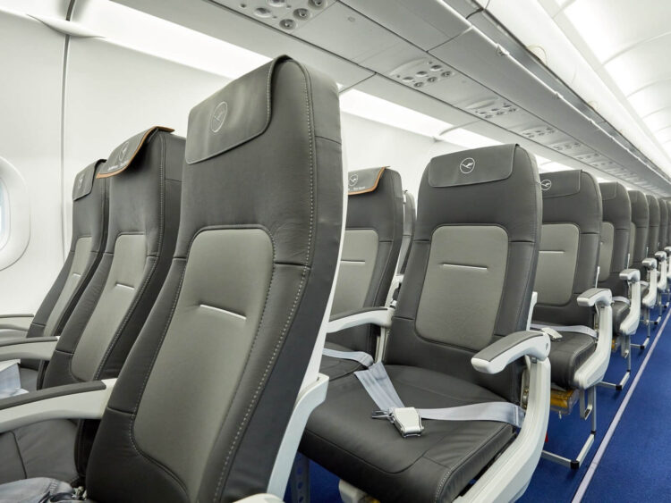 Lufthansa Airbus A321neo Business Class Sitz Copyright