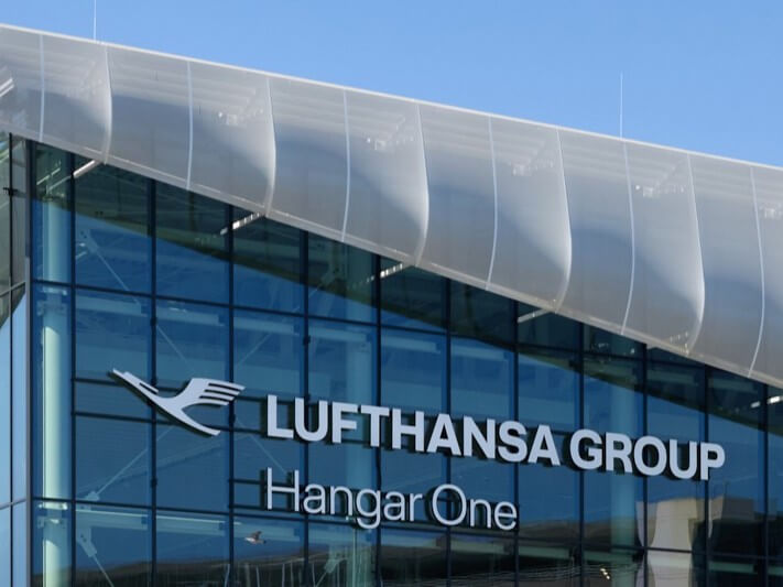 Lufthansa Group Hangar One Logo Copyright