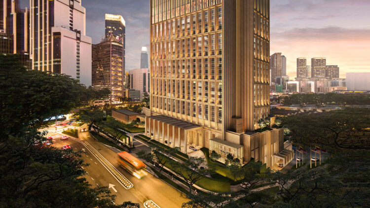 Waldorf Astoria Kuala Lumpur Gebaeude Copyright