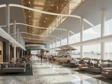 Washington Dulles Airport Neu Nord Terminal Copyright