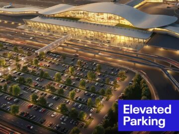 Washington Dulles Airport Neu Parkplatz Copyright