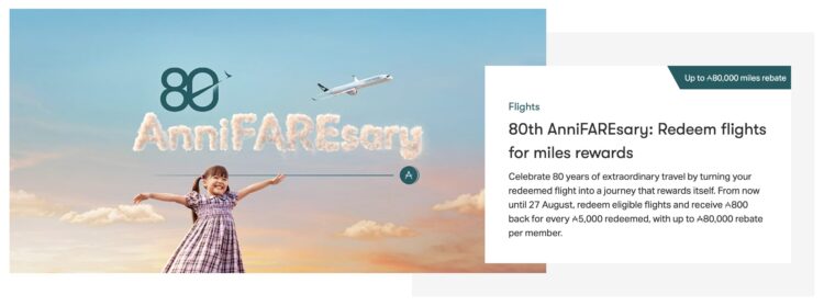 Cathay Pacific Asia Miles Rabatt August 2026