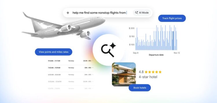 Google Ai Mode Mit Meilen Anzeige Copyright